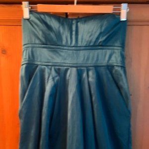 FO 21 Perfect Teal Party mini Dress